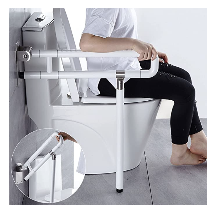 Chaise de toilette Mobiclinic Muelle Acier Chaise de WC pour