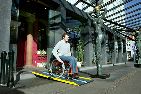 Rampe d'accès PMR - Rampe handicapé amovible